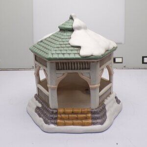 Vintage Lefton Colonial Village Victorian Gazebo #07925